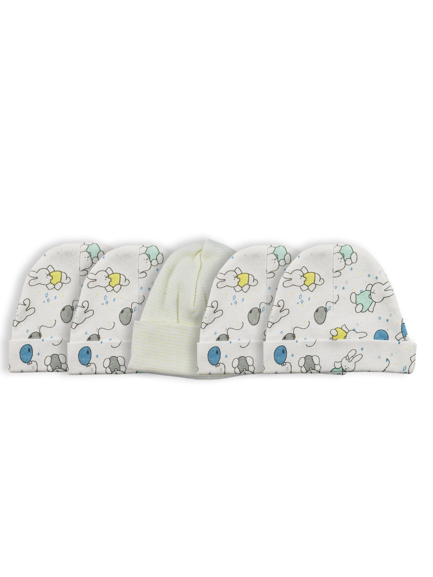 Bambini 5-Pack Baby Caps
