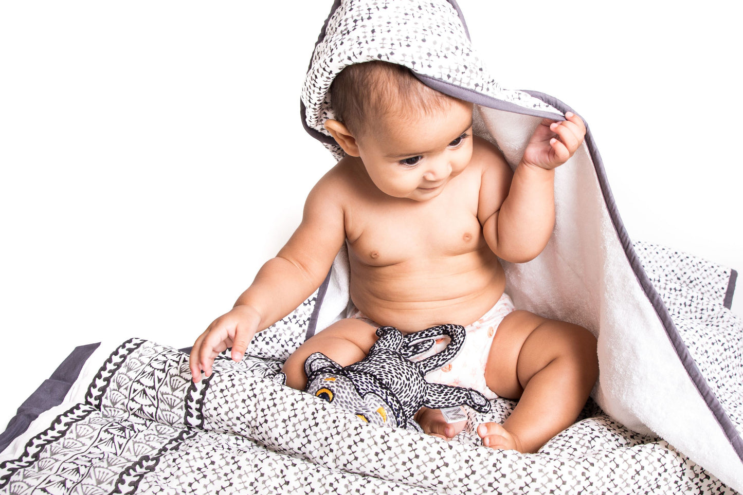 GREENWICH Hooded Towel for Babies